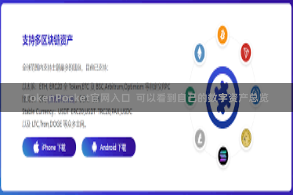 TokenPocket官网入口  可以看到自己的数字资产总览
